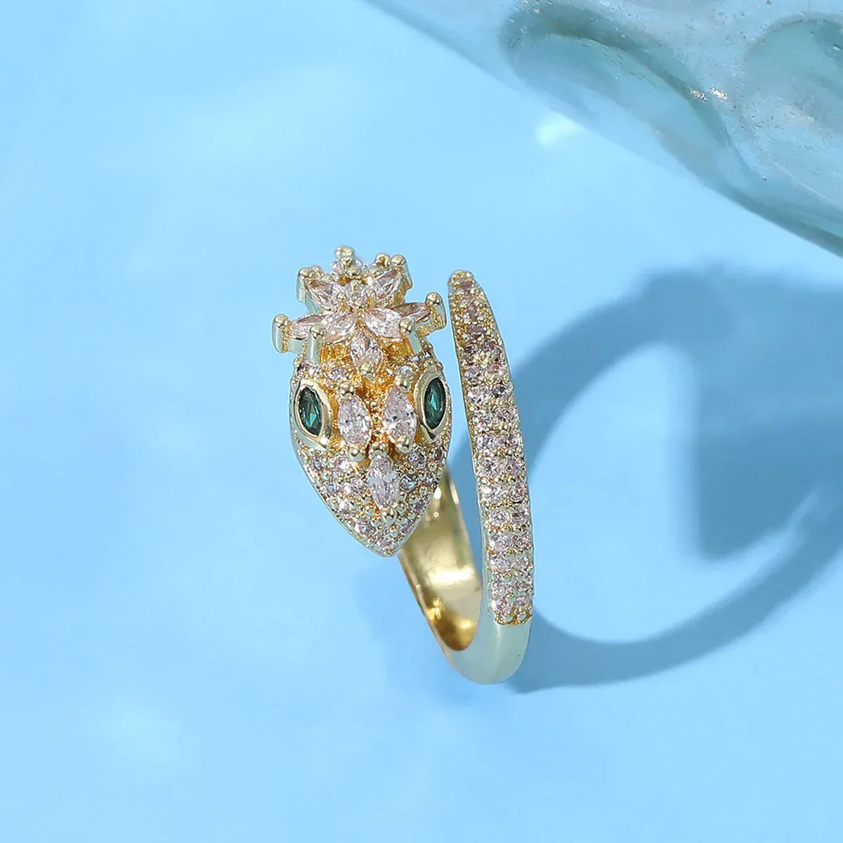 american-diamond-cobra-ring - Viexta