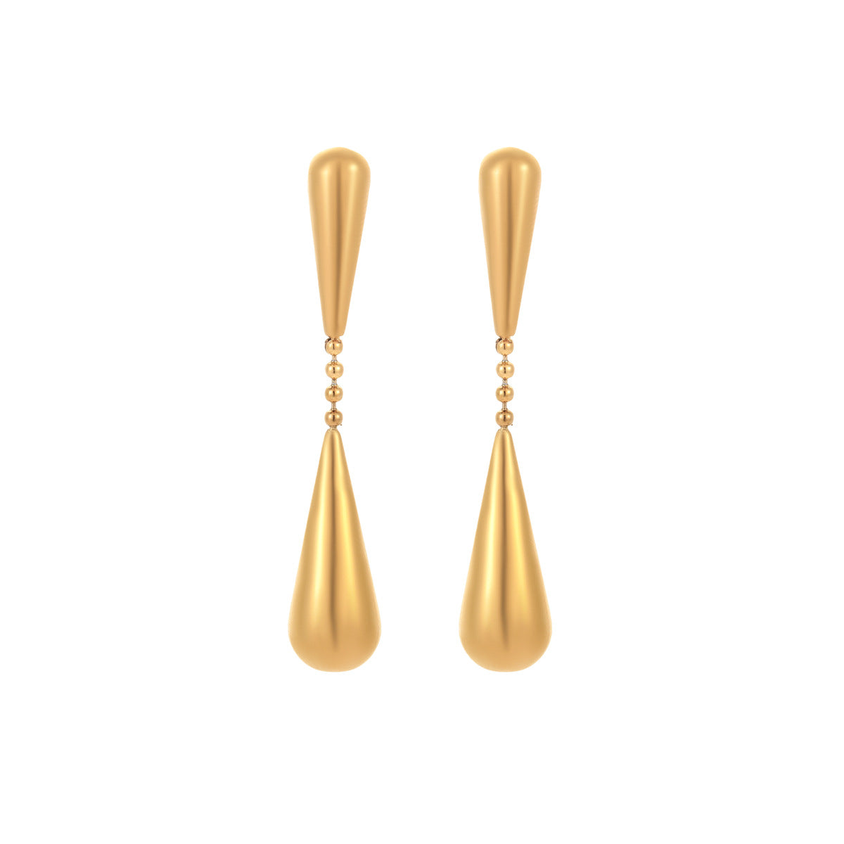 Minimalist Cool Feng Shui Drop Earrings