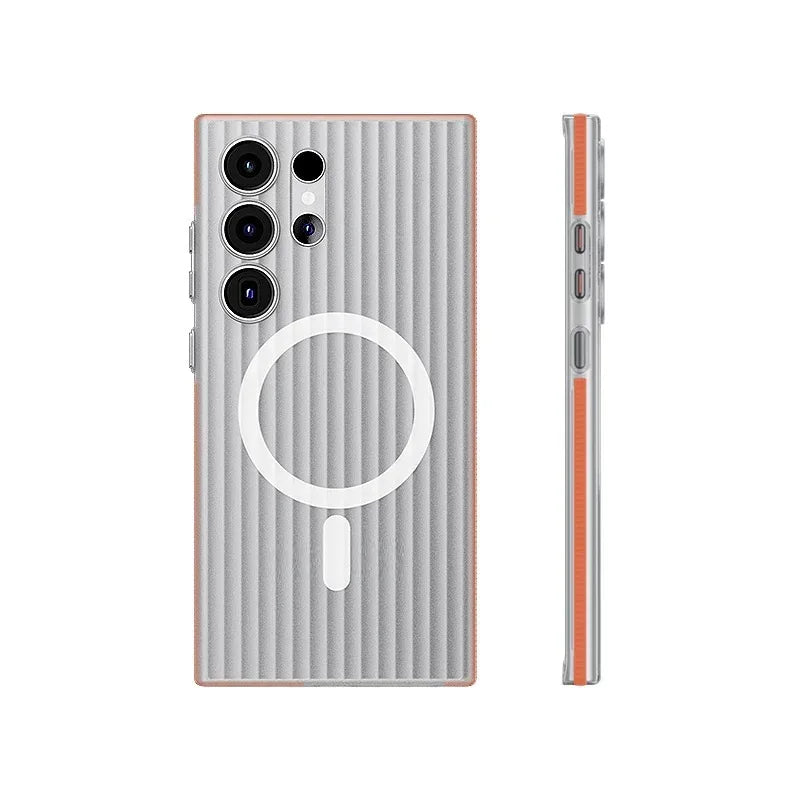 pc-non-slip-frosted-magnetic-samsung-phone-case - Viexta