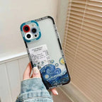 Creative Oil Painting Silicone iPhone Case - Viexta