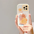 Summer Bear Duck Anti-fall iPhone Case - Viexta