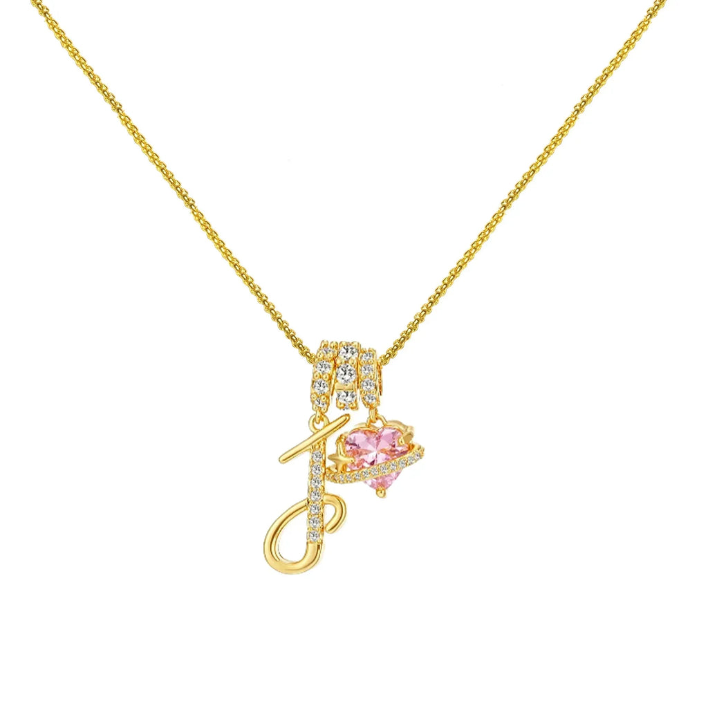 Dopamine 26 English Letter Necklace - Viexta