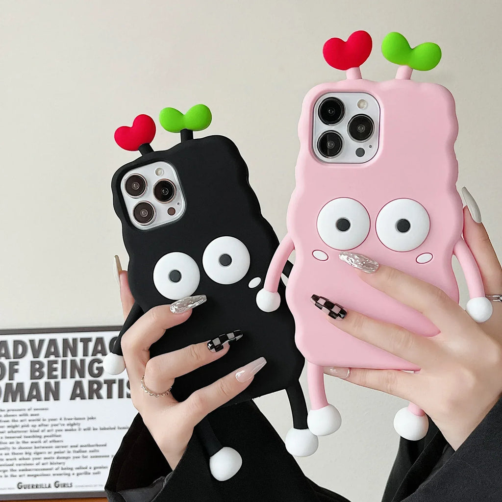 Sprouted Briquette Silicone iPhone Case - Viexta