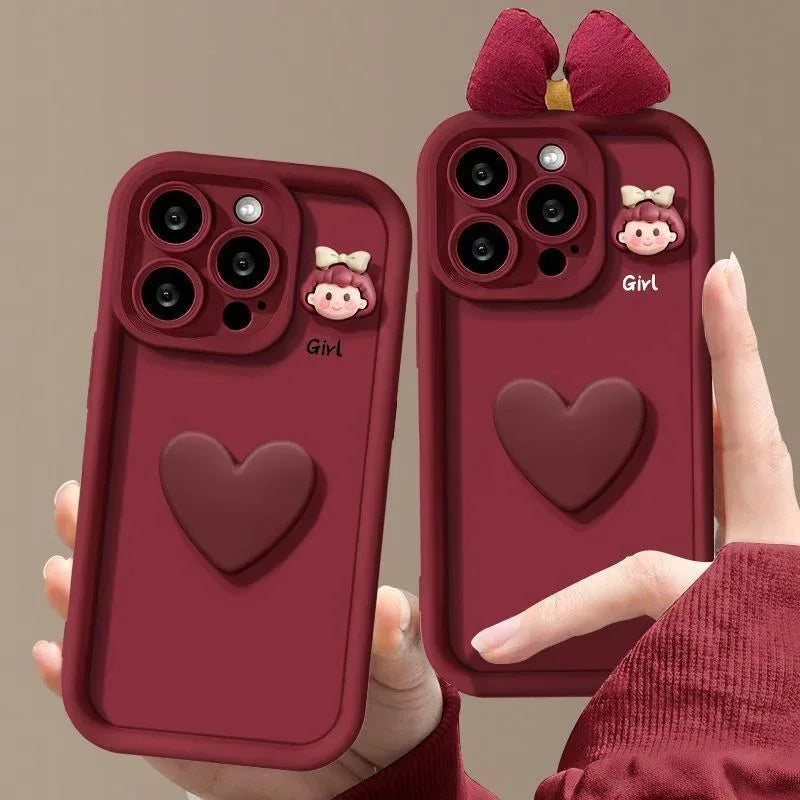 Wine Red iPhone Case - Viexta
