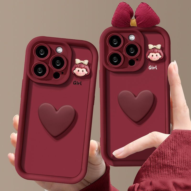 Wine Red iPhone Case