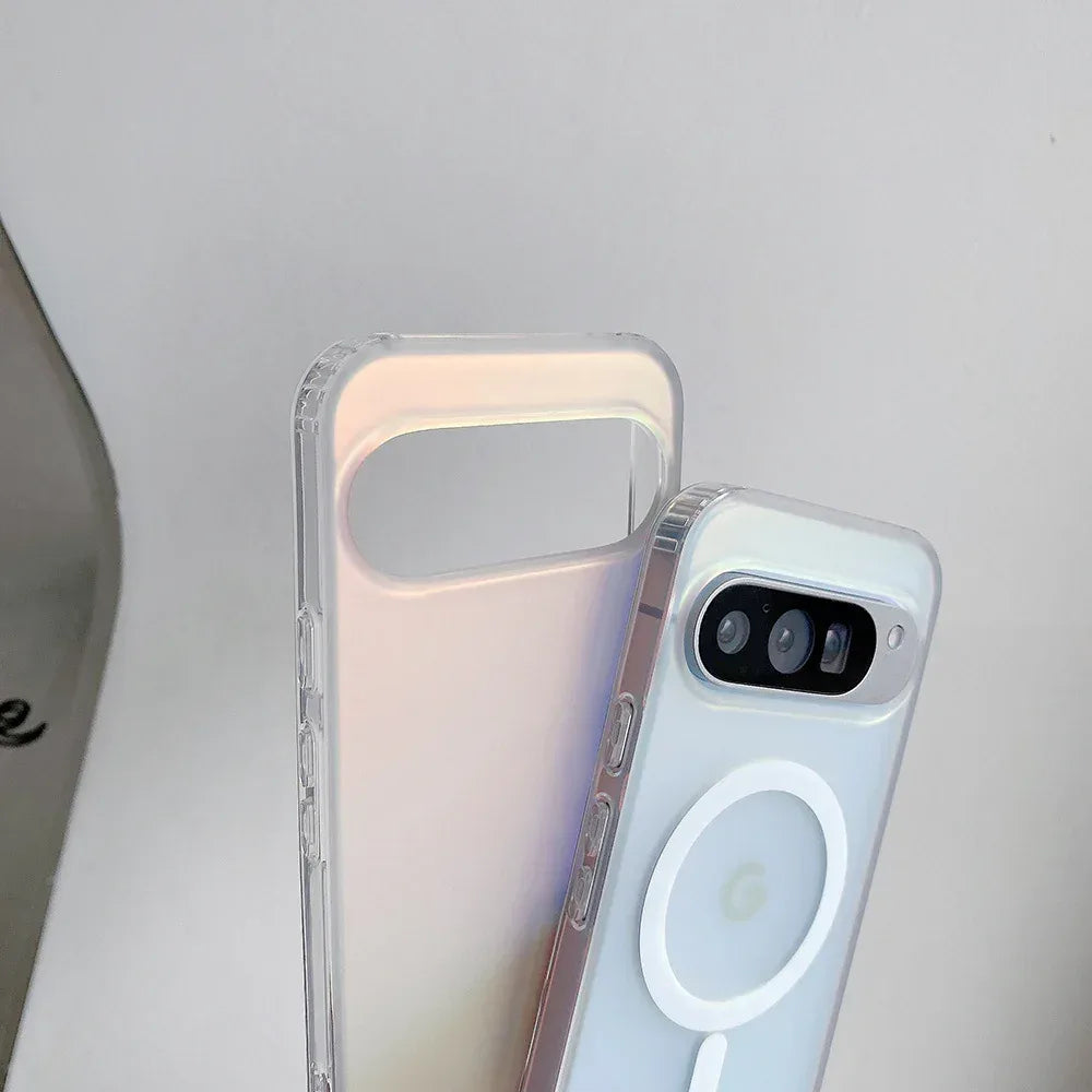 Colorful Frosted Laser Google Pixel Case - Viexta