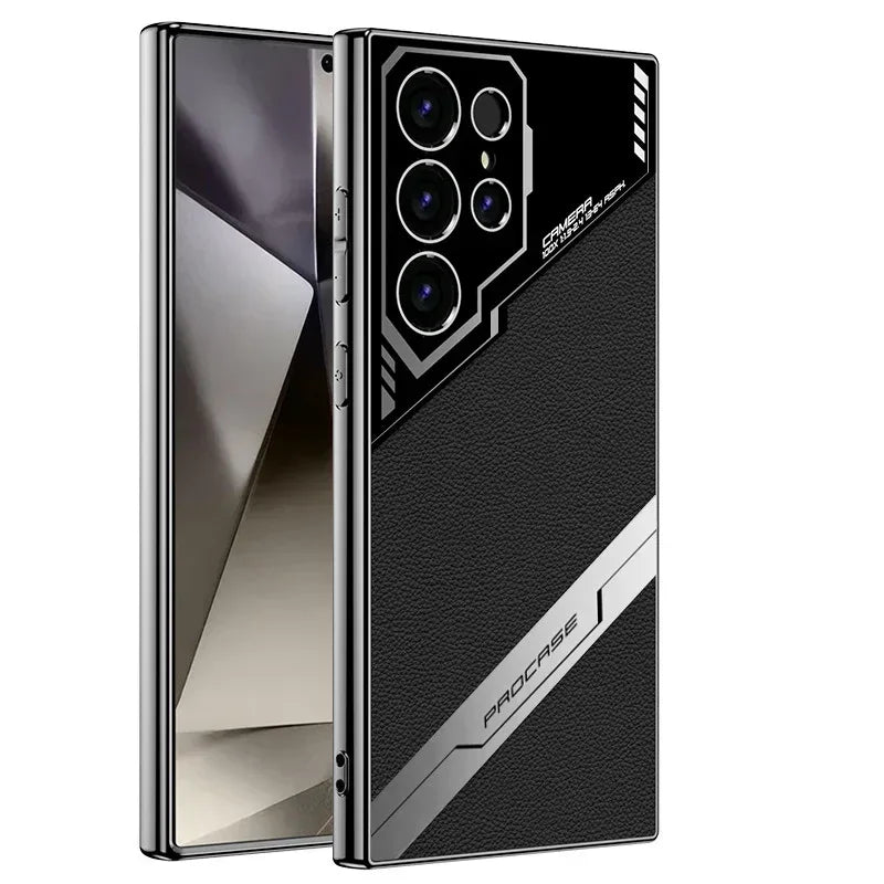 Electroplated Esports Leather Samsung Protective Case - Viexta