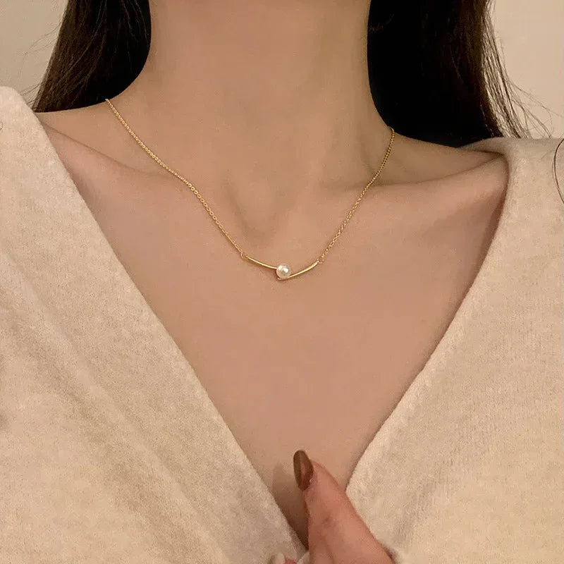 Women's High-grade Titanium Steel Necklace - Viexta
