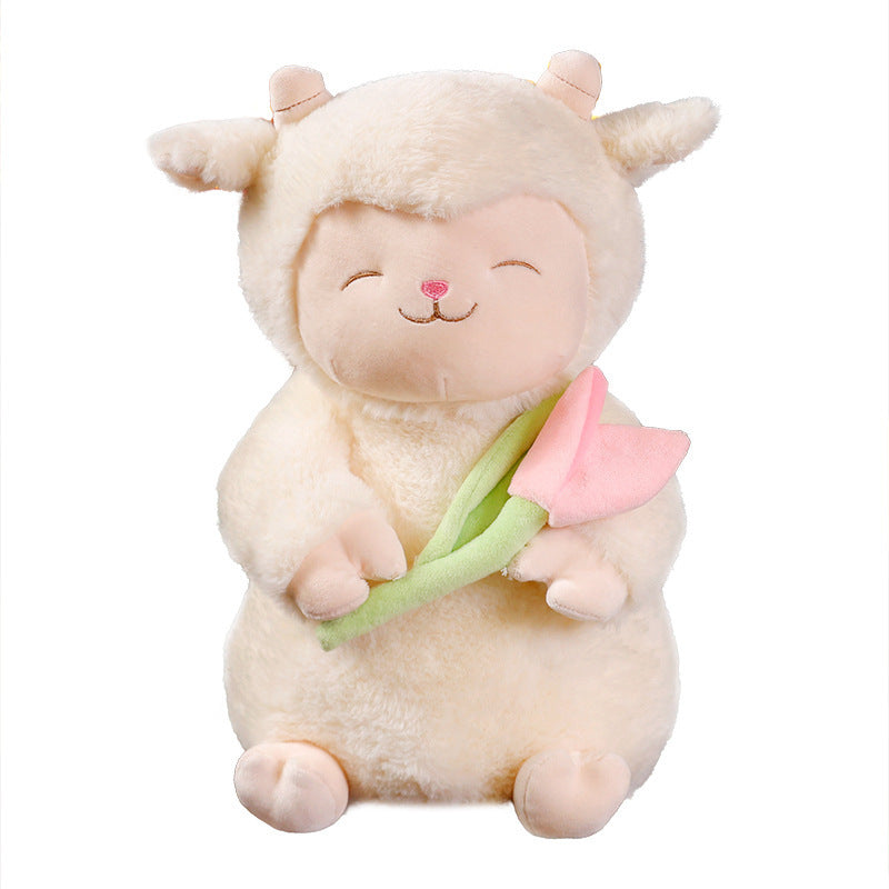 Tulip Lamb Doll Plush Toy