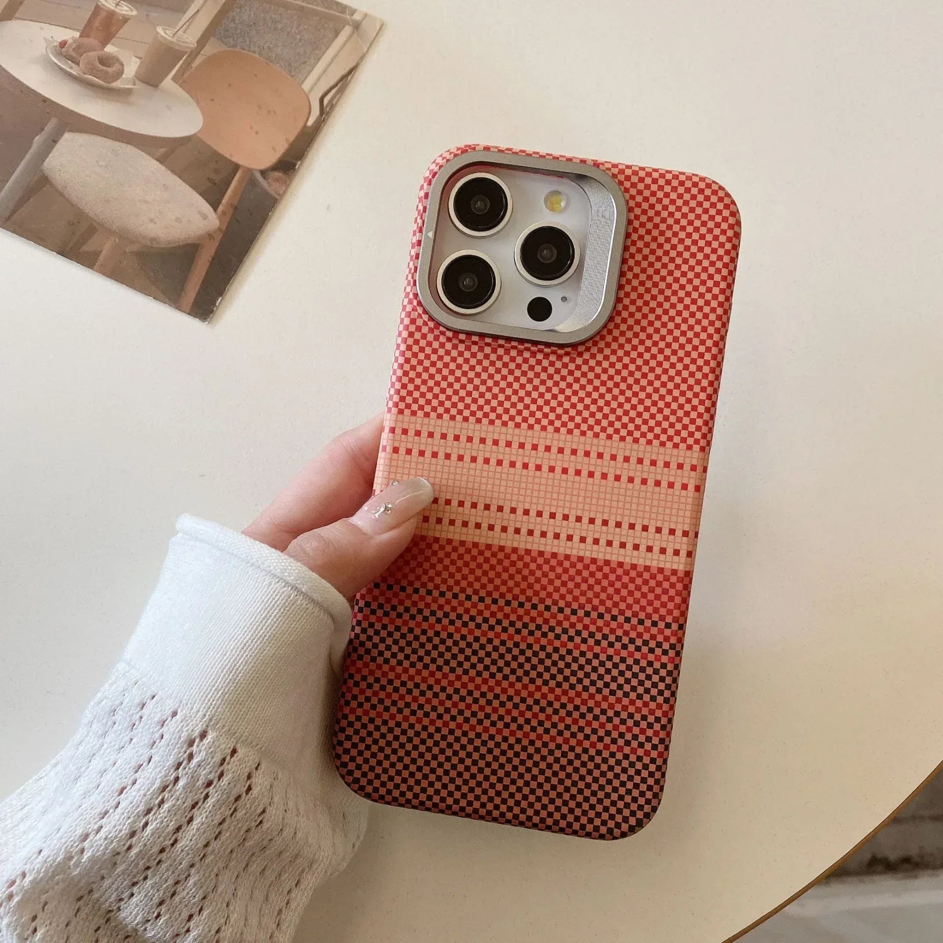 Magnetic Metal Lens Holder iPhone Case - Viexta