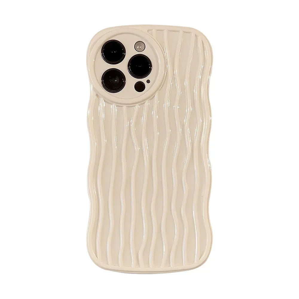 Wave Water Pattern Drop-resistant iPhone Case - Viexta