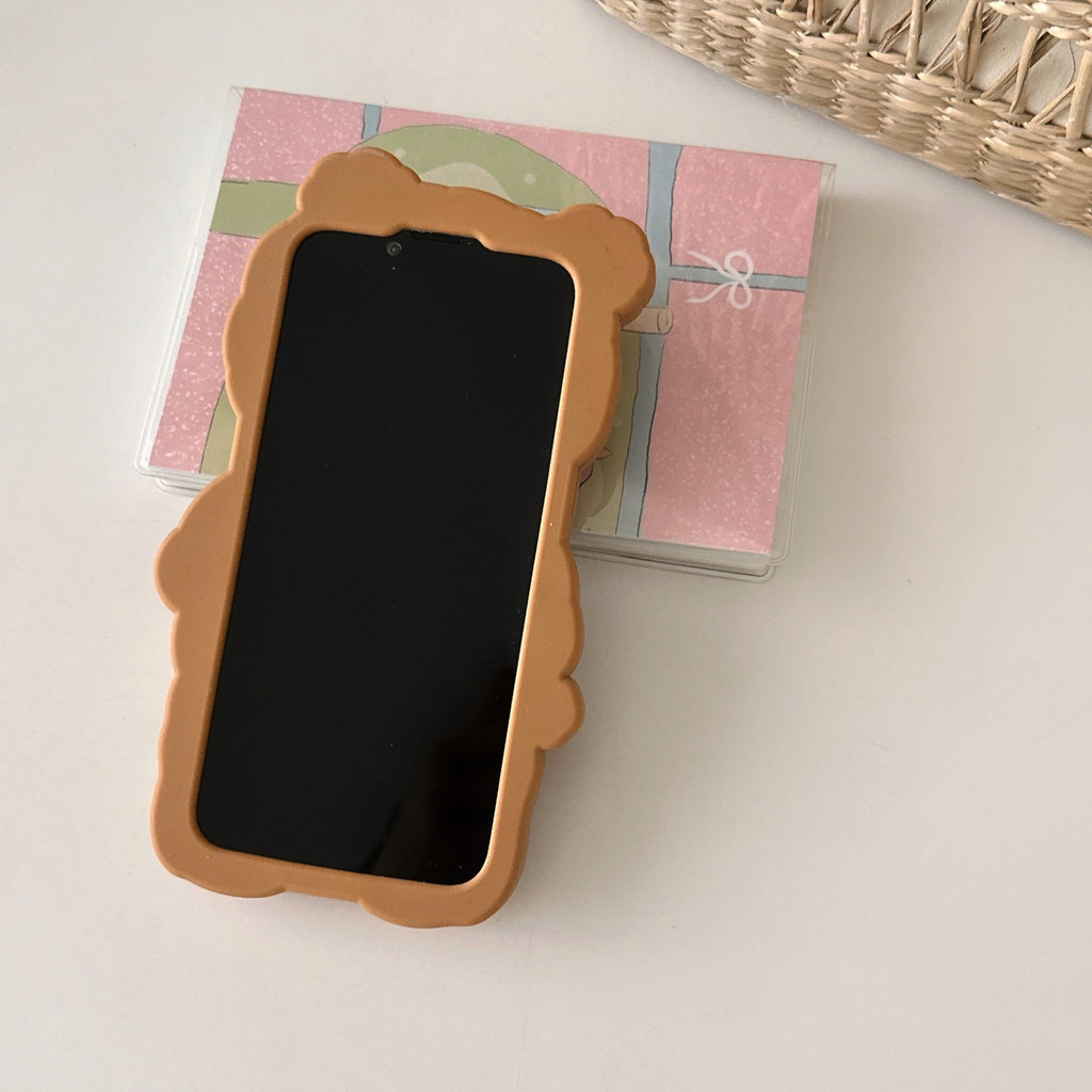 Funny Cartoon Brown Bear iPhone Case