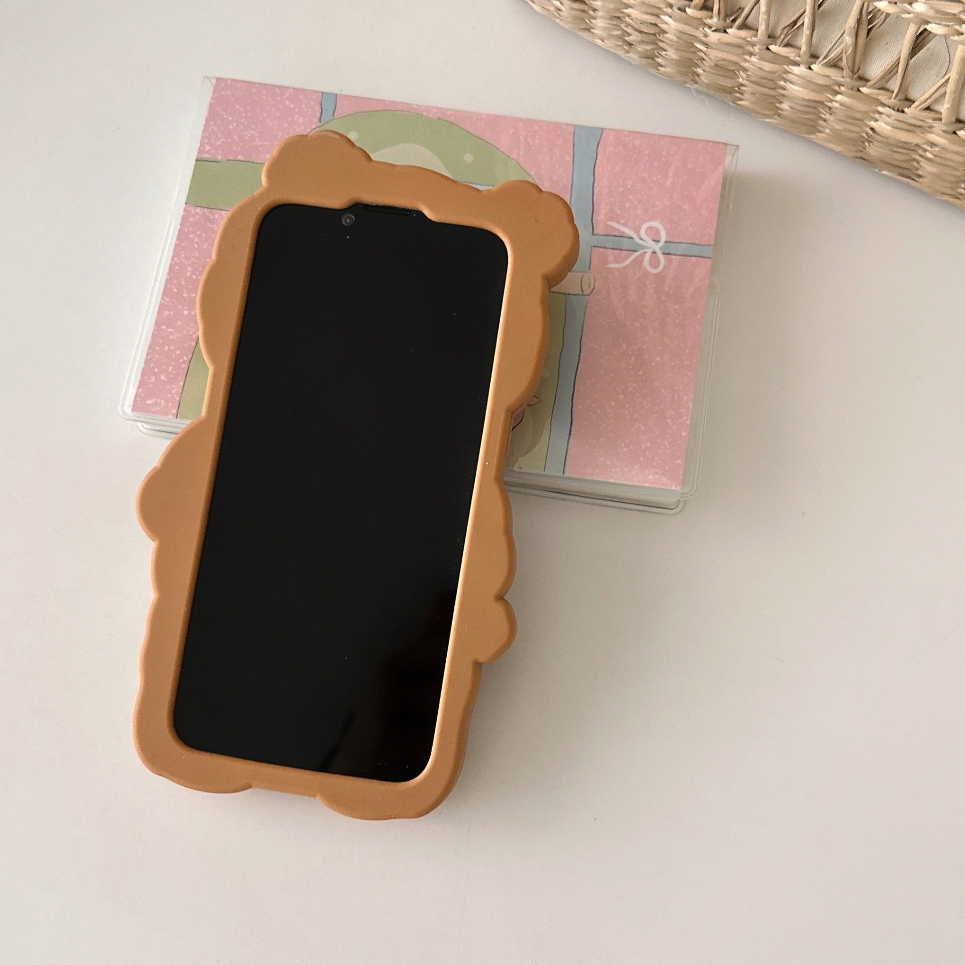 Funny Cartoon Brown Bear iPhone Case