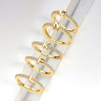 s925-sterling-silver-micro-inlaid-letters-ring - Viexta