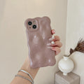 Electroplating Bubble Fashion Solid Color iPhone Case - Viexta