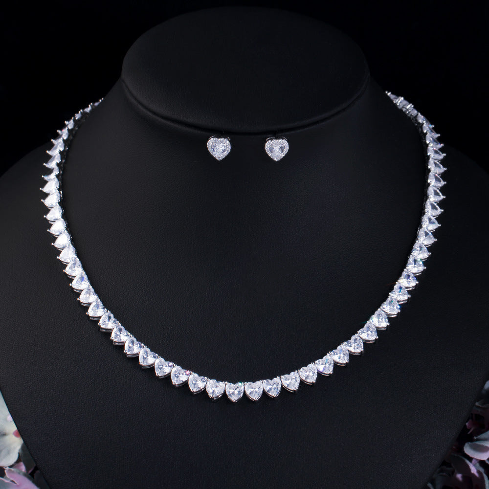 diamond-heart-shaped-zircon-necklace-and-earring
