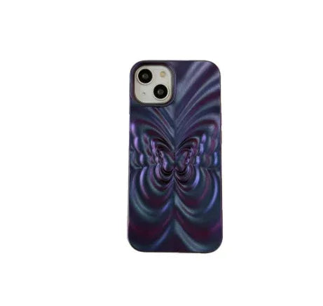 Solid Color Three-dimensional Butterfly Phone Case - Viexta