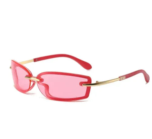 Square Candy-colored UV-protective Sunglasses - Viexta