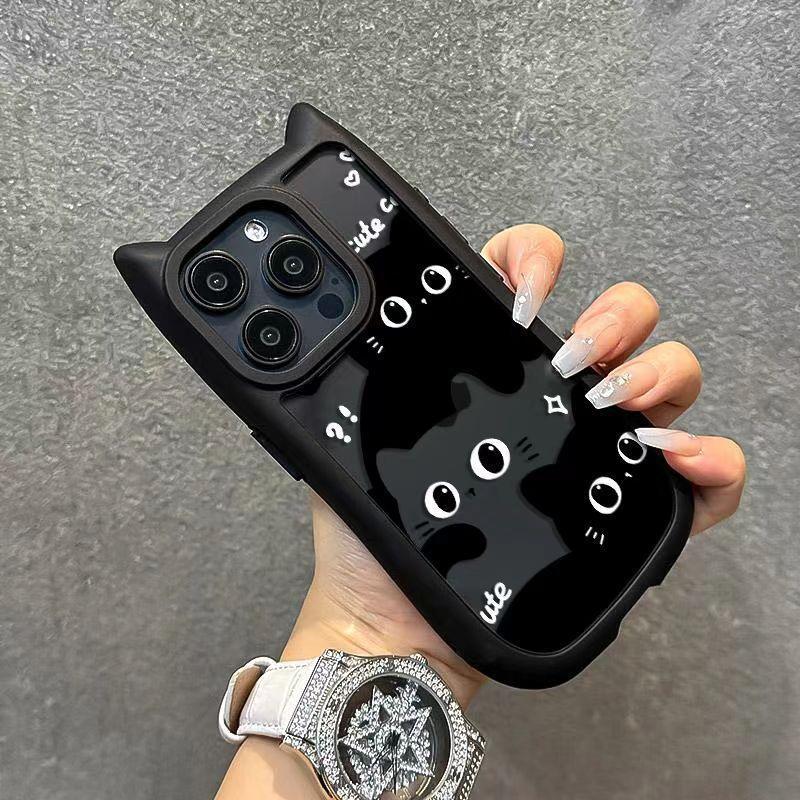 Cartoon Cat iPhone Case Stereo - Viexta