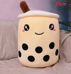 Fruit Drink Plush Stuffed Strawberry Boba Tea Cup Toy - Viexta