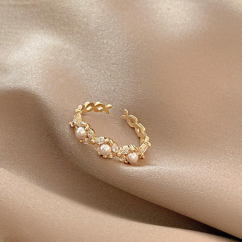 Double Layer Zircon Ring - Viexta