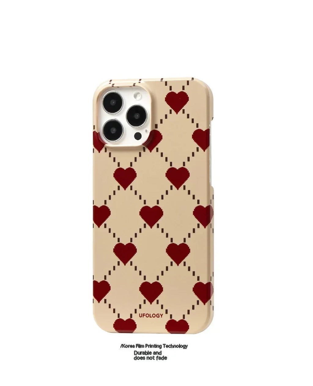 Autumn Winter Retro Heart iPhone Case - Viexta