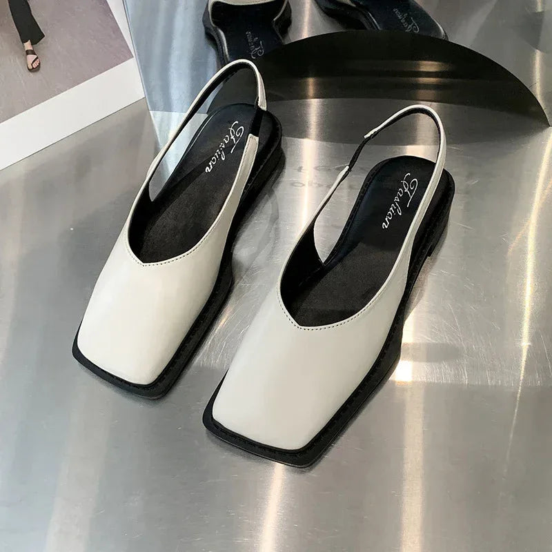 Retro Closed Toe Sandals - Viexta