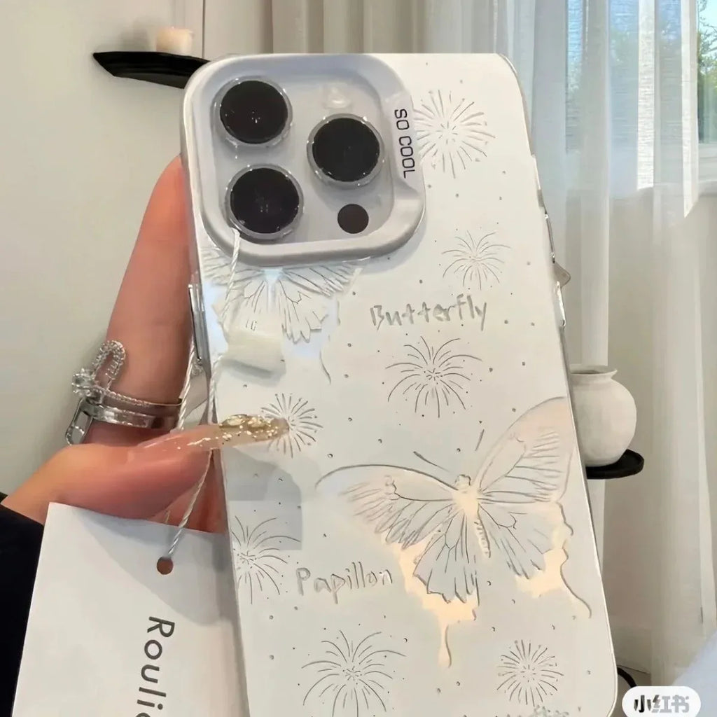 Butterfly Vitality Drop-resistant iPhone Case - Viexta
