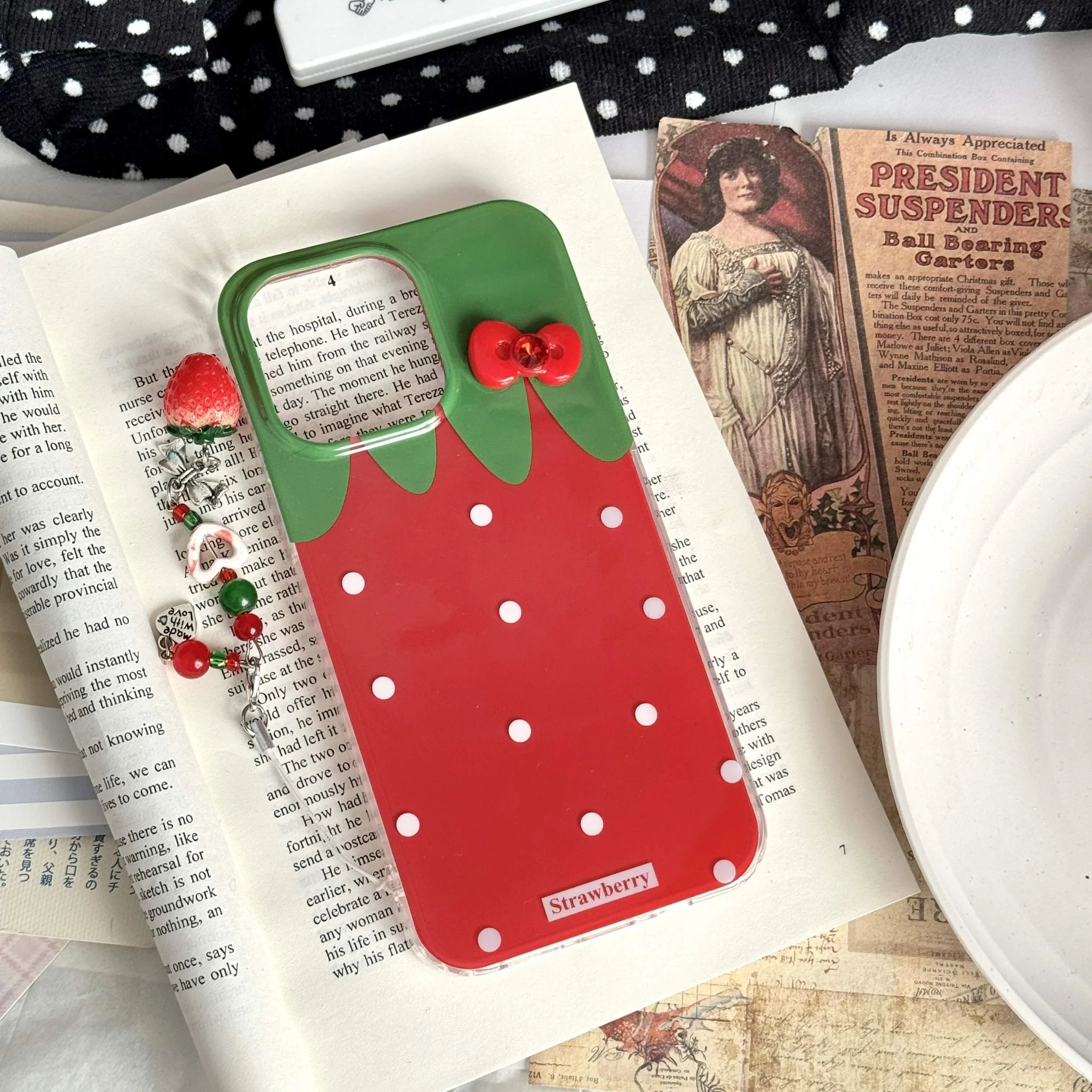 Red Strawberry Silicone Anti Drop iPhone Case - Viexta