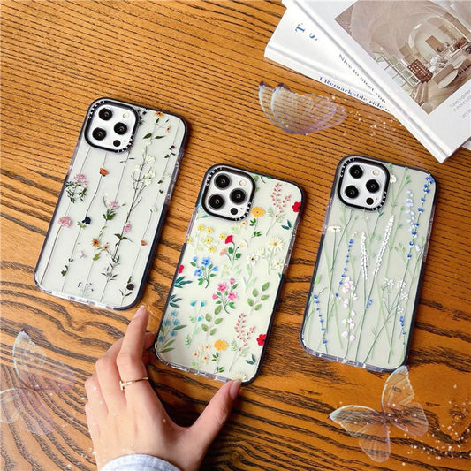 Drop-resistant Timbo Flowers iPhone Case