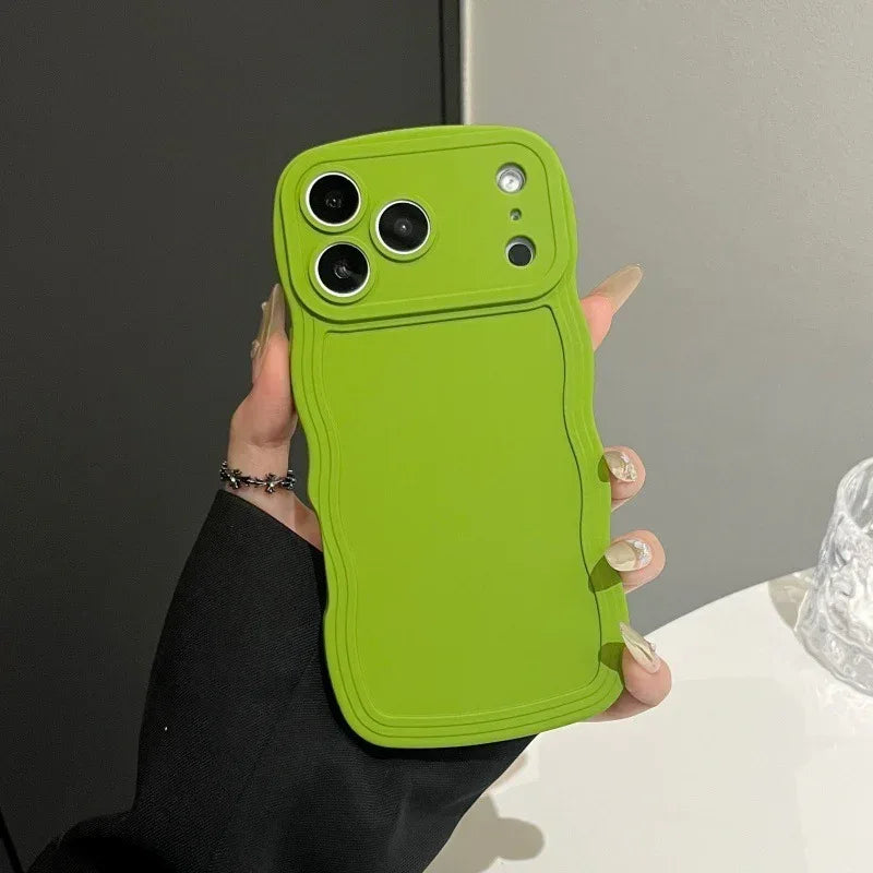 Liquid Big Wave Candy Color iPhone Case - Viexta