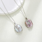 Baroque Pendant Pearl Necklace - Viexta