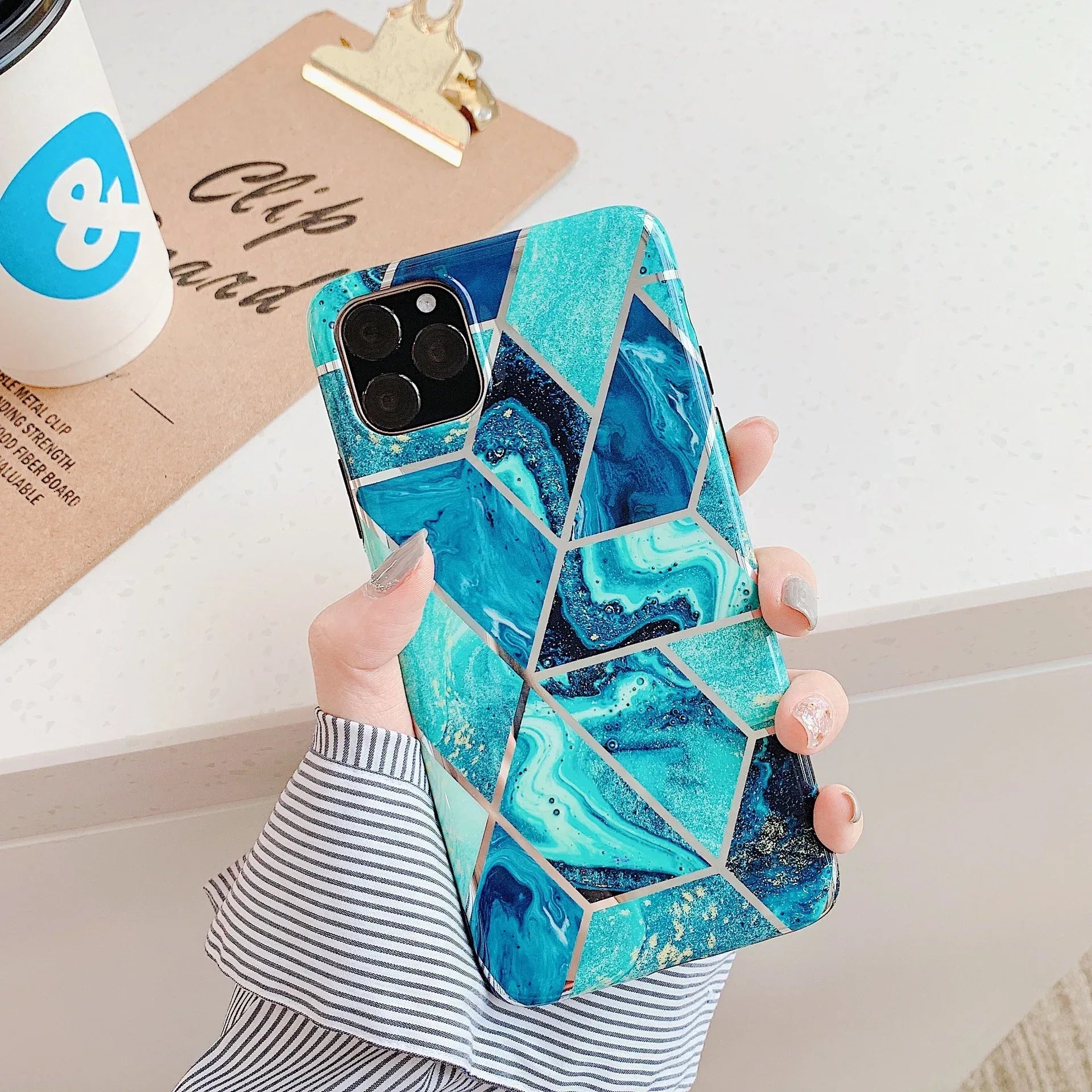 Splicing Silicone iPhone Case - Viexta