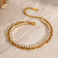 Stainless Steel Diamond Bracelet - Viexta