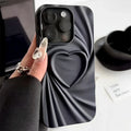 Ruffled Simple Love iPhone Case - Viexta