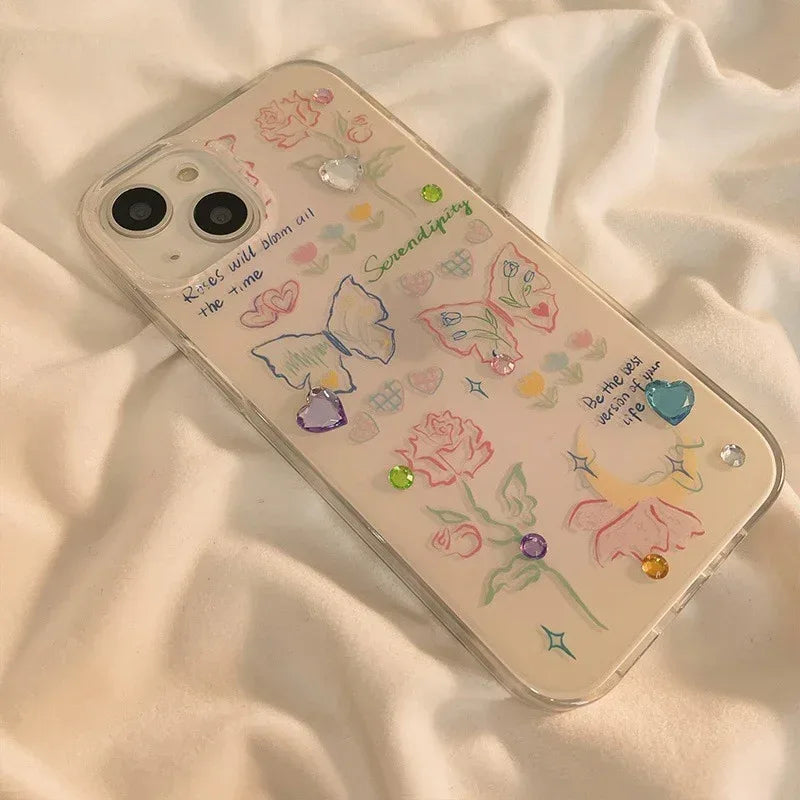 Transparent Butterfly iPhone Case - Viexta