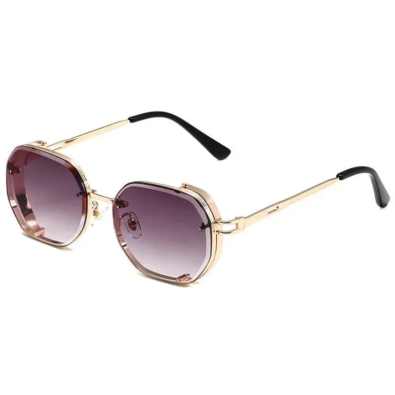 metal-edge-square-frame-sunglasses - Viexta