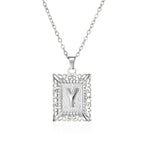 stainless-steel-initial-necklace - Viexta