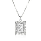stainless-steel-initial-necklace - Viexta