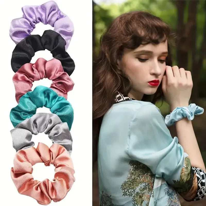 Satin Scrunchies - Viexta