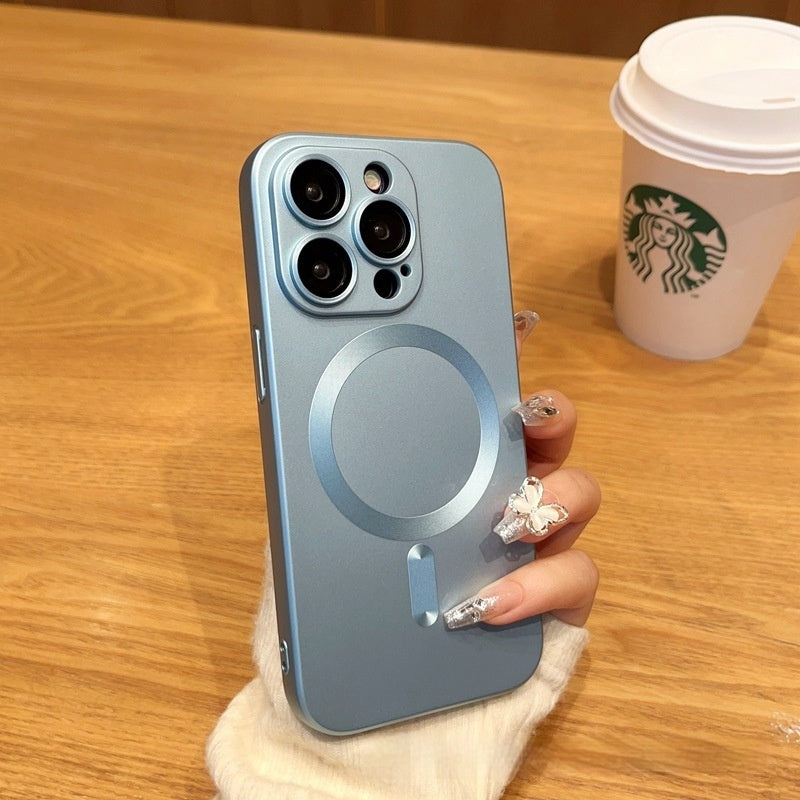 Magnetic Lens Protective iPhone Case