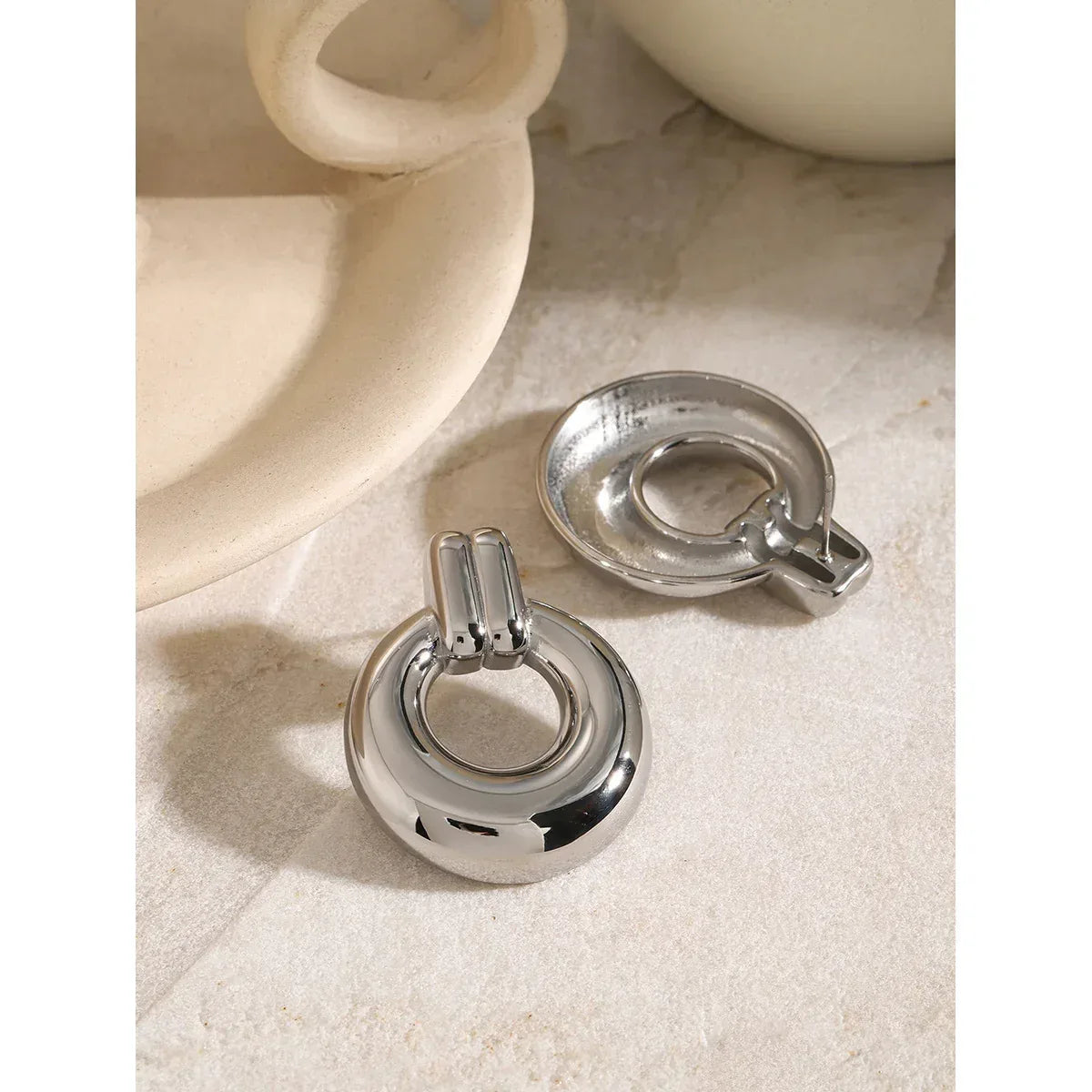 Lillian Silver Earrings - Viexta