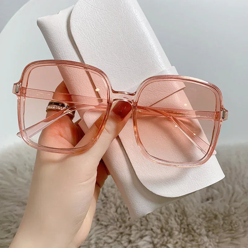 Square UV Protection Vintage Sunglasses - Viexta