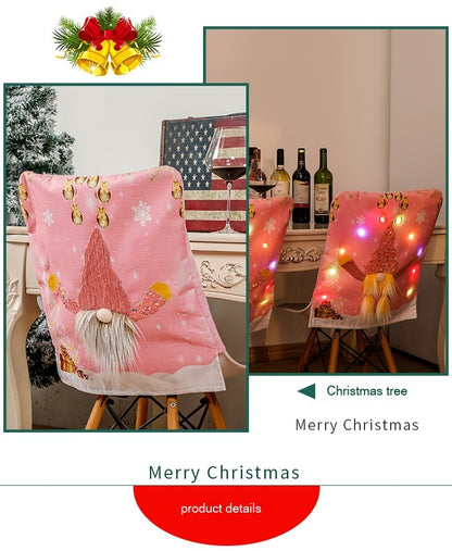 Christmas Decorations Chair Cover