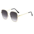 Gradual Full Frame Metal Anti Ultraviolet Sunglasses - Viexta