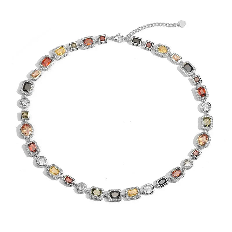 Retro Light-luxury Geometric Jewelry Set - Viexta