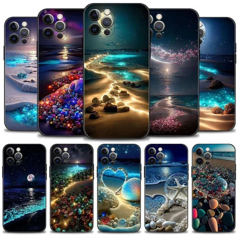 back-cover-painted-drop-resistant-beach-iphone-case - Viexta