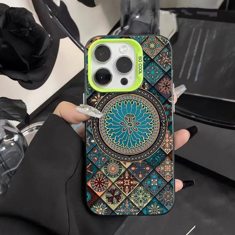 Ethnic Style Patterned iPhone Case - Viexta