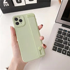 Solid Color Wristband iPhone Case - Viexta