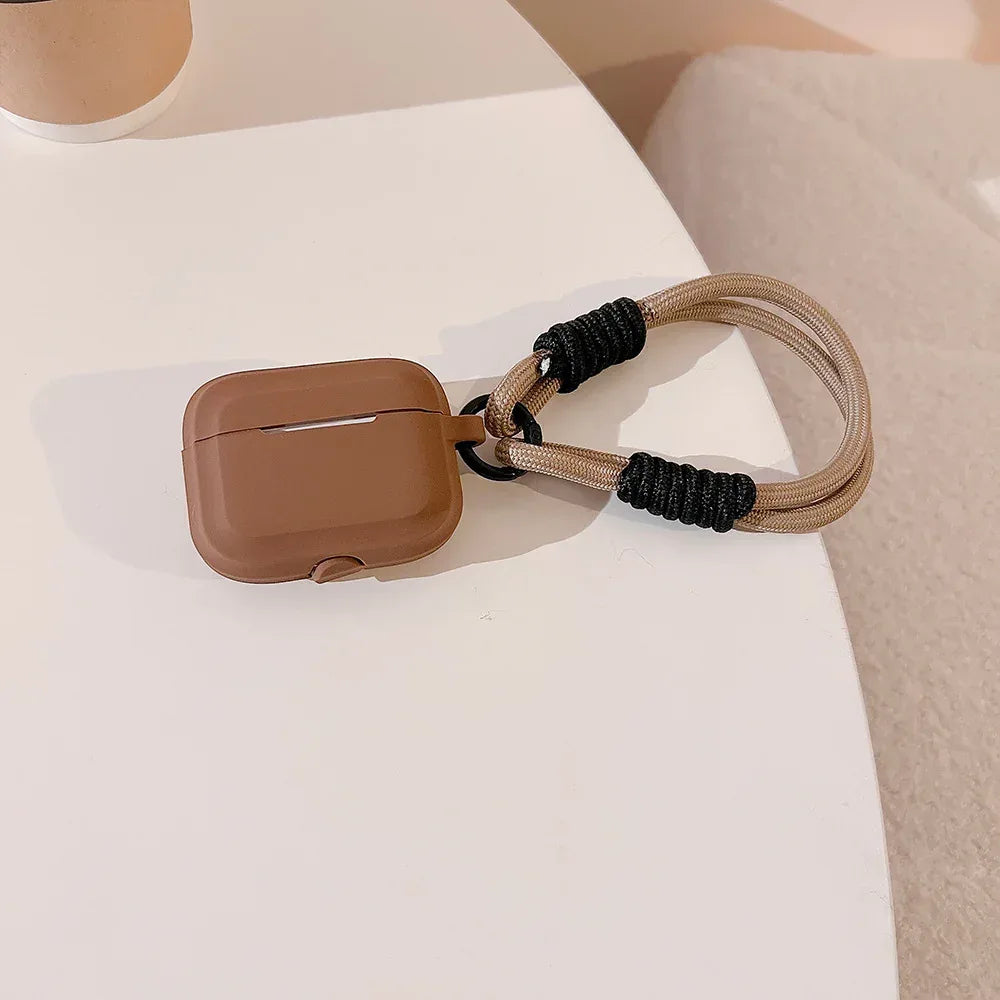 Lanyard Airpods Silicone Case - Viexta